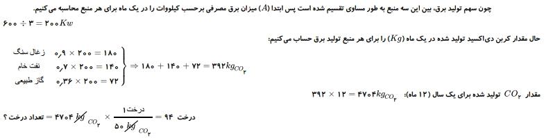 شرح پاسخ