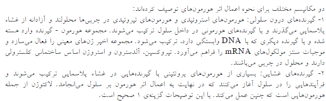 شرح پاسخ