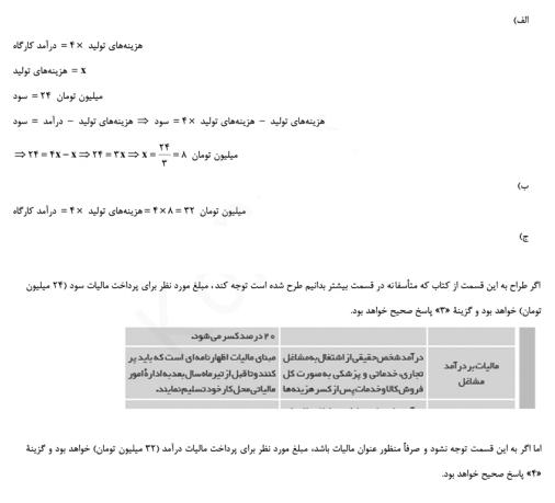 شرح پاسخ