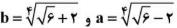  مقدار a و b داده شده است ،مقدار (a²+b²-2ab)²(a²+b²+2ab)² کدام است؟